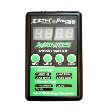 Programming LED card