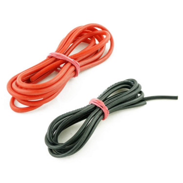 Silicone cable - 1.5mm² (1+1m)