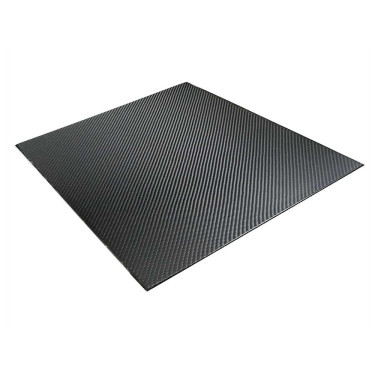 Carbon fiber 3K sheet - 3x500x500mm