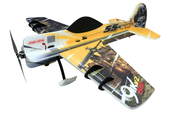 即日発送★★ラジコン飛行機電動　YAK55 3D モーターその他付属付[未組立] 即日発送☆ラジコン電動飛行機 YAK55 3D モーターその他付属付